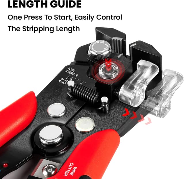 Thumbnail 5 de KAIWEETS 3‑in‑1 Wire Strippers AWG 10–22