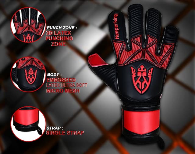 Detalle 2 de Keeperking guanti portiere 4 mm