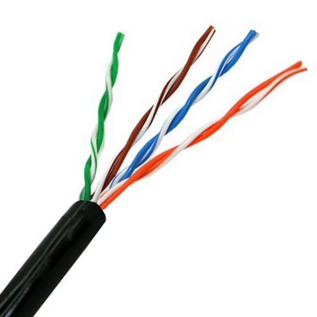 Imagen de Aisens Cable de red UTP Cat.5e 100 m negro 📶 en OfertitasTOP