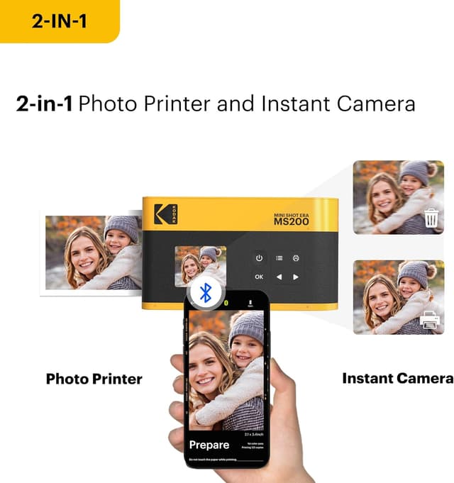 Detalle 1 de KODAK Mini Shot 2 2x3 instant camera