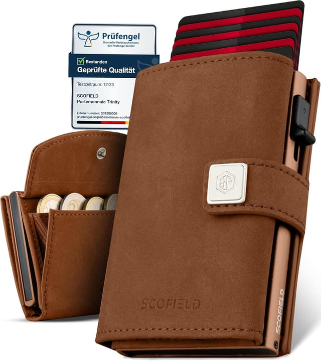 Detalle de SF SCOFIELD Trinity Geldbörse Herren 12 Karten 👝