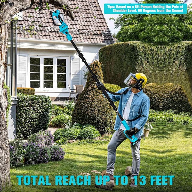 Thumbnail 6 de Ecarke Akku-Astschere 2 m 🌳