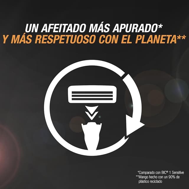 Thumbnail 4 de BIC Hybrid 5 Flex 8 recambios, 5 hojas móviles 🪒