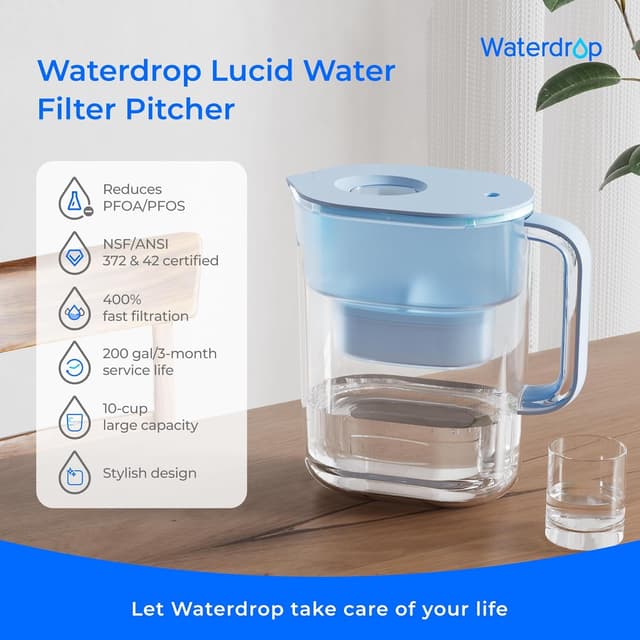 Thumbnail 1 de Waterdrop Lucid Water Filter Jug 3.5L 💧