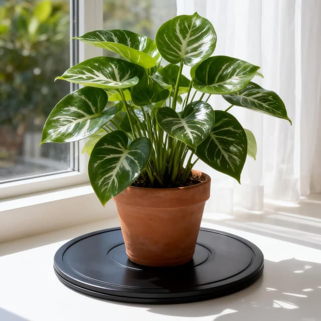 Detalle de TAICHEUT 2-Pack 12 Inch Lazy Susan Turntable with Steel Ball Bearings (360° swivel stand)