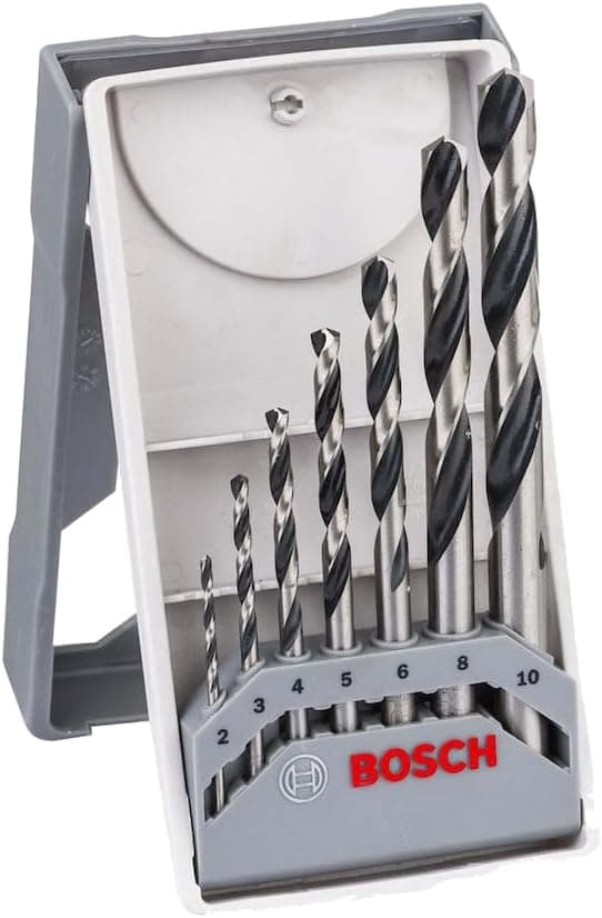 Detalle de Bosch Professional 7pc HSS Twist Drill Bit PointTeQ (for Metal) Ø 2–10 mm