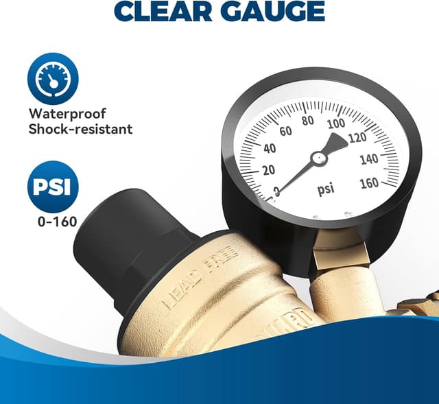 Thumbnail 6 de RVGUARD RV Water Pressure Regulator 45 PSI