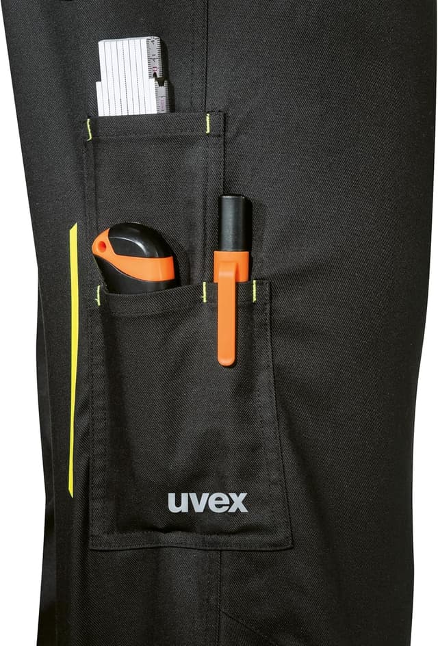 Thumbnail 6 de Uvex Tune-up Light Herren Arbeitshose mit 2-Wege-Stretch, Cargotaschen & Zollstocktasche