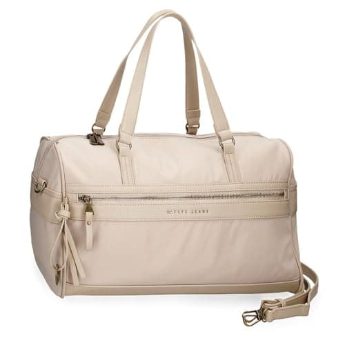 Detalle de Pepe Jeans Morgan Bolsa de viaje 20 L beige