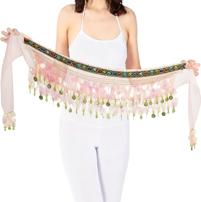 Thumbnail 6 de Bauchtanz Hüfttuch mit Münzen