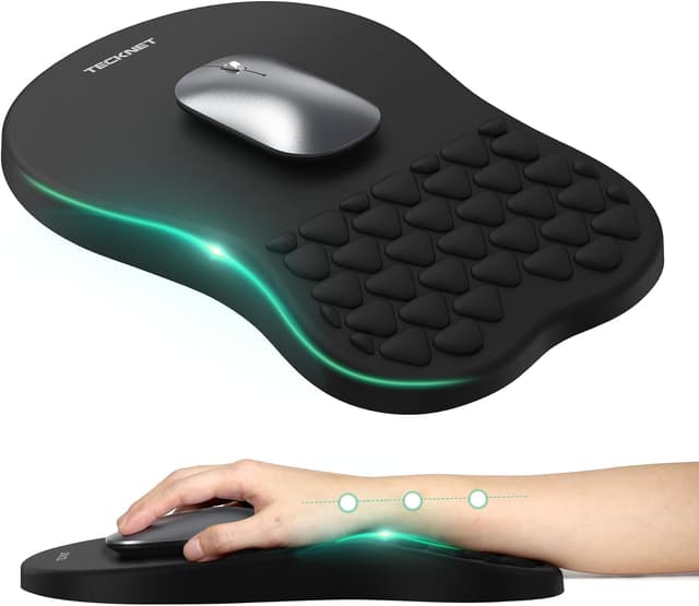 Imagen de TECKNET Ergonomisches Mauspad 30 x 20 cm 🖱 en OfertitasTOP