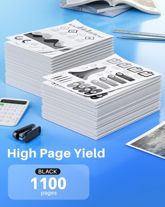 Detalle de Toner 135A compatibile HP 135A Nero W1350A / 135X W1350X con chip per HP LaserJet M209dw e M234dw (1 nero)