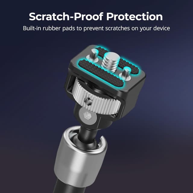 Detalle 2 de SMALLRIG 11" Magic Arm 5309 mit 1/4“-20 Schrauben und 360° Doppelkugelkopf (bis 1,5 kg)