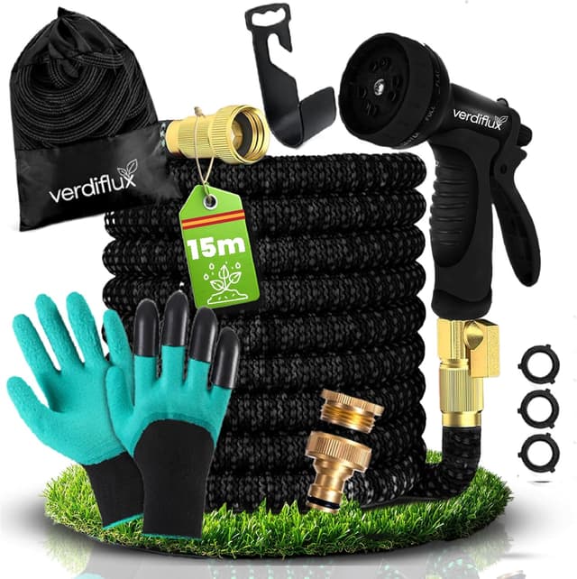 Imagen de Verdiflux Manguera Jardin 15 m para riego 🌿 en OfertitasTOP