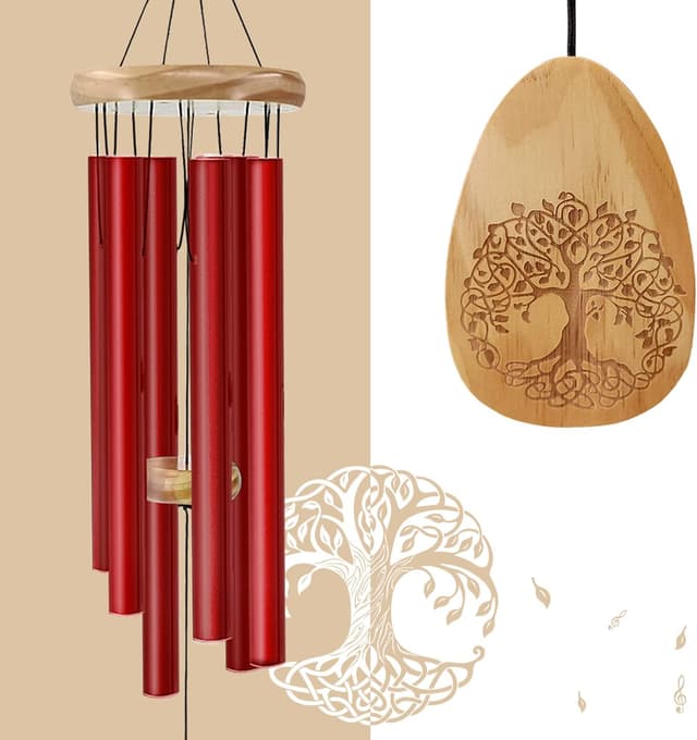 Imagen de ASTARIN Windchimes 30-inch Memorial 🎐 en OfertitasTOP