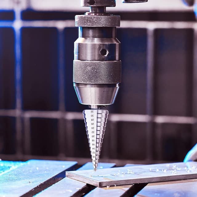 Thumbnail 6 de flintronic Punte coniche e fresa conica a gradini HSS Titanium (misure 4-12/4-20/4-32)