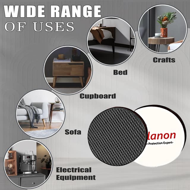 Thumbnail 6 de Yelanon 63mm Non Slip Furniture Pads 24