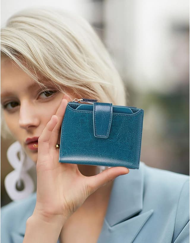 Thumbnail 5 de SENDEFN Women's RFID leather compact bi-fold wallet 👛