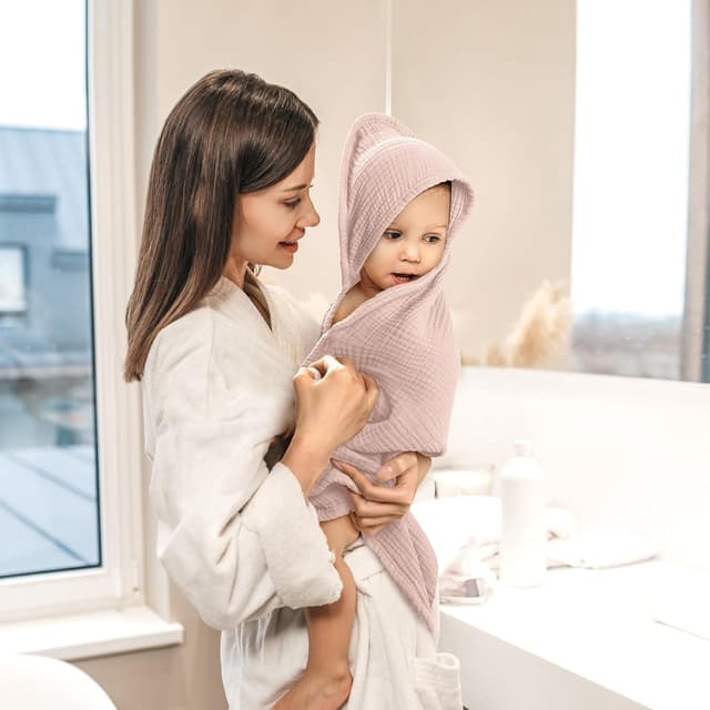 Detalle de lulumoon Kapuzenhandtuch 75×76 cm