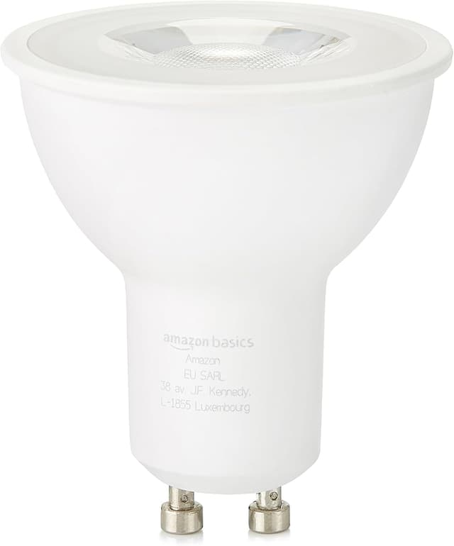 Thumbnail 6 de Amazon Basics Foco LED GU10 3W Blanc Cálido, 10 Uds