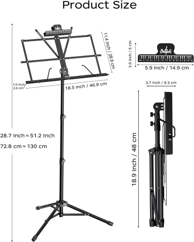 Thumbnail 6 de K KASONIC Notenständer 2‑in‑1