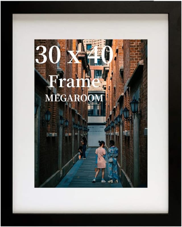 Detalle de MEGAROOM Wood Picture Frame 30x40cm