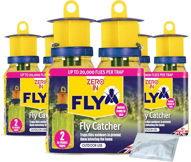 Detalle de Zero In Outdoor Catcher Fly Trap 3-Pack