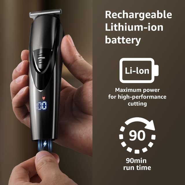 Detalle de SHPAVVER 12-in-1 beard trimmer kit