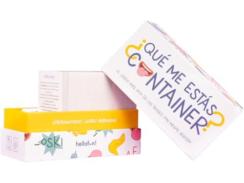 Detalle de Hellofun! HelloFun Juego de mesa Qué me estás Container