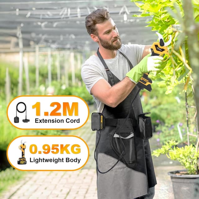 Thumbnail 2 de highsam Secateur Electrique 60 mm 2 x 4Ah