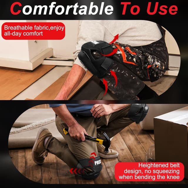 Thumbnail 5 de Preciva Genouillères de travail professionnelles