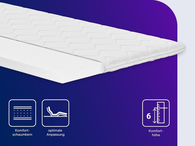 Thumbnail 4 de Traumnacht Matratzentopper 140 x 200 cm