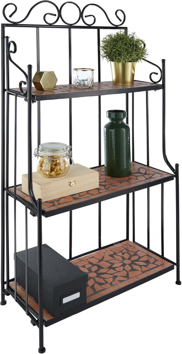 Thumbnail 2 de TecTake Estantería de Metal Mosaico 114 cm