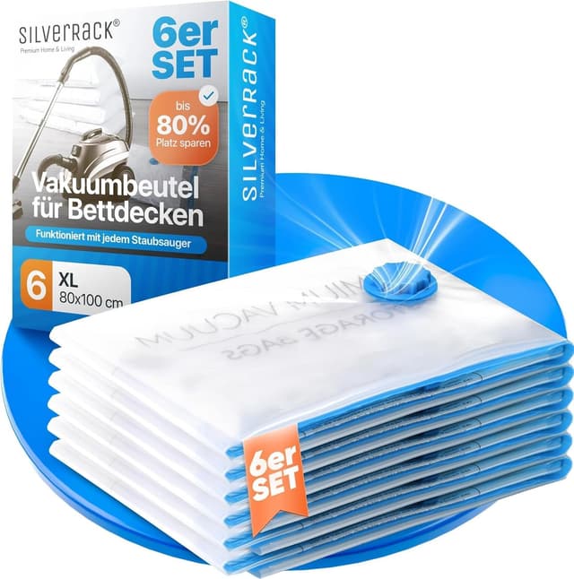 Imagen de SilverRack Vakuumbeutel für Bettdecken XL 6 Stück en OfertitasTOP