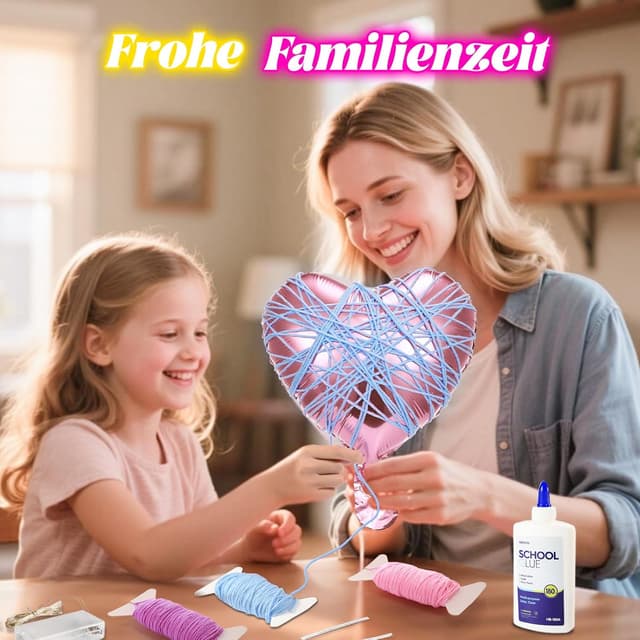 Detalle 2 de Hapikids Basteln 8–12 Jahre 3D String Art Geschenk