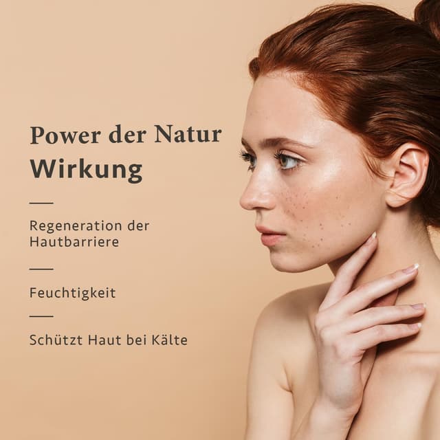 Detalle 2 de Satin Naturel Bio Aloe Vera & Ceramide Creme (50 ml) – veganes Nachtpflege-Gesichtcreme für trockene Haut