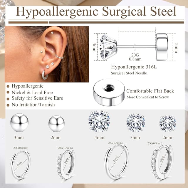 Thumbnail 6 de LOLIAS 9 Paar Ohrringe Set