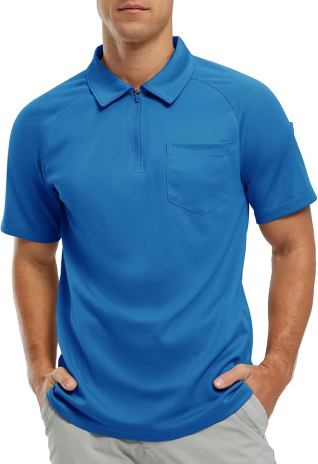 Thumbnail 4 de Men's Golf Polo Shirts Short Sleeve