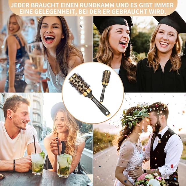 Detalle 2 de SHINLEA Rundbürste 43 mm zum Stylen