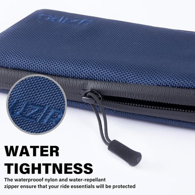 Thumbnail 1 de UZIRO Funda móvil impermeable para bici Azul