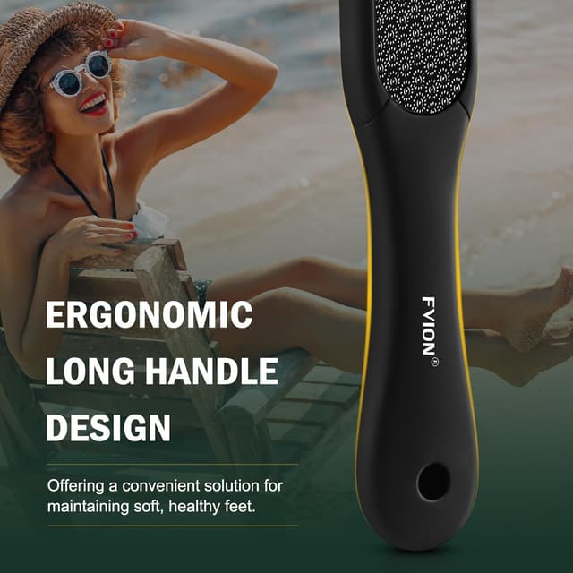 Detalle 2 de FVION Double-Sided Nano Glass Foot File for Callus Remover 🦶