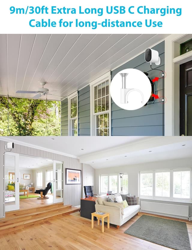 Thumbnail 6 de USB C charger cable 9m 3A fast charge