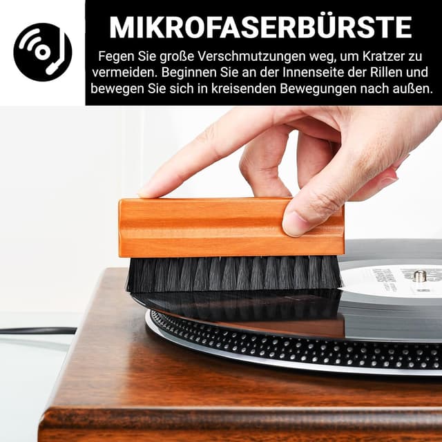 Thumbnail 3 de Kulloomii 7-teiliges Reinigungsset für Schallplatten