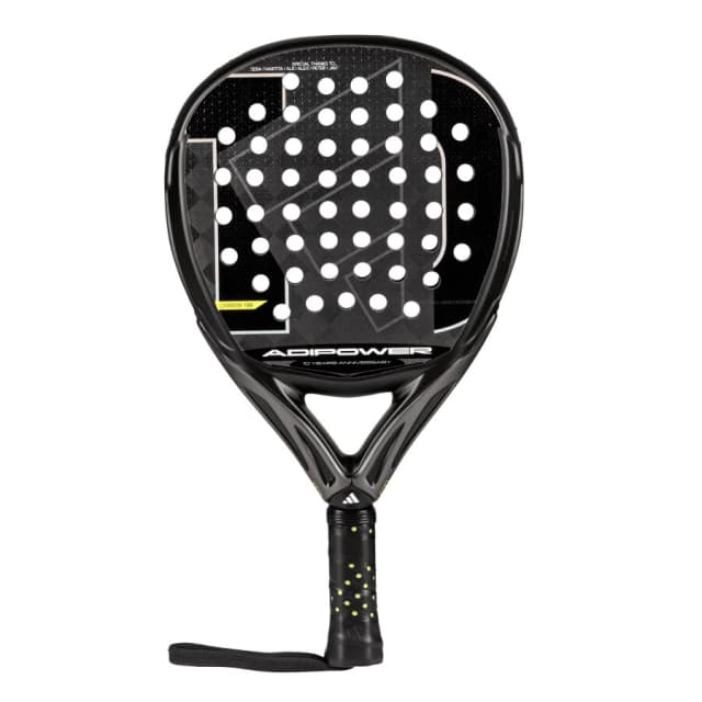 Detalle de adidas Adipower 10 Aniversario pala