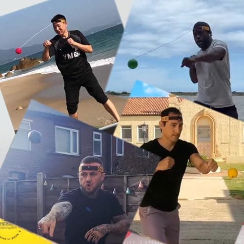 Thumbnail 4 de YMX BOXING Ultimate Reflex Ball Set 4