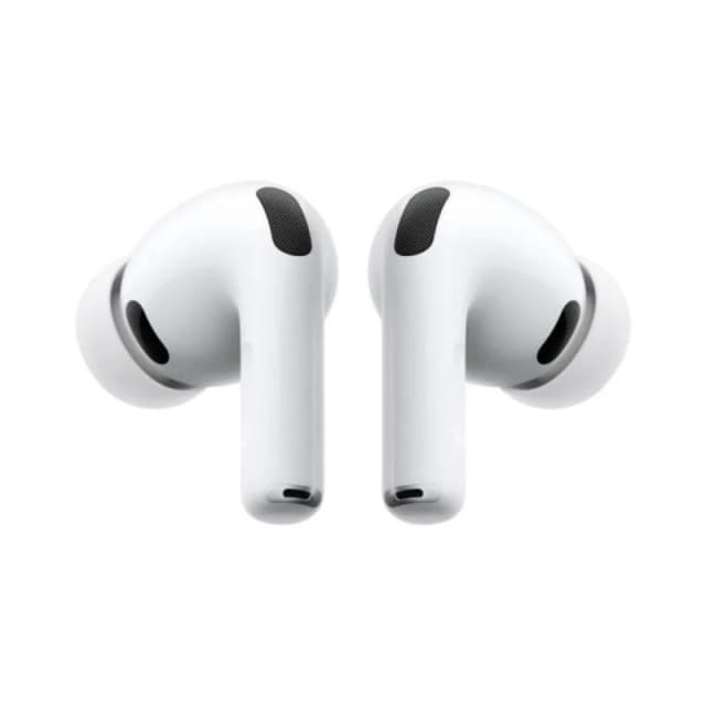 Detalle de Apple AirPods Pro 3 con cancelación activa de ruido y USB‑C (blancos)