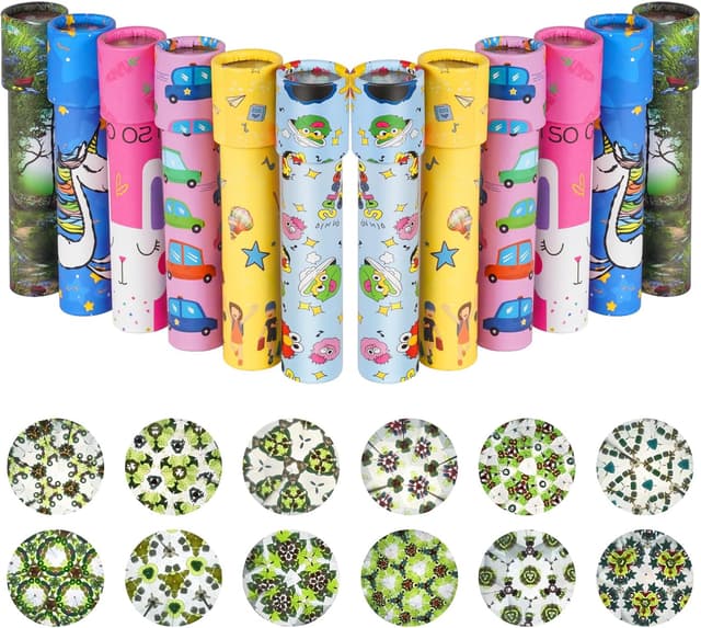 Detalle 2 de AUAUY Caleidoscopio Magico di Carta 6 pezzi