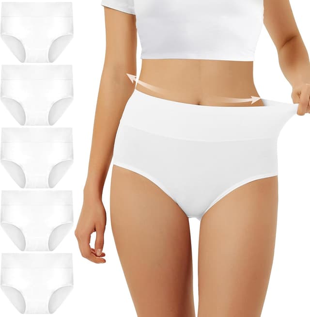 Thumbnail 6 de FALARY Women’s High Rise Cotton Knickers (Pack of 5)