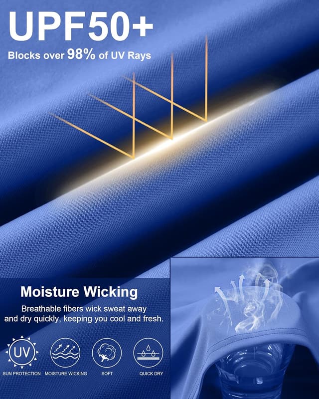 Detalle 1 de Roadbox Rash Guard Short Sleeve UPF 50+