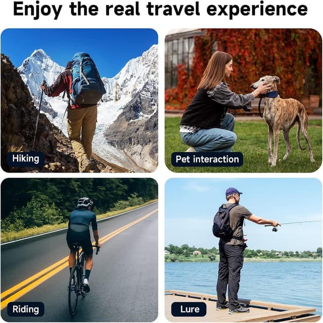 Thumbnail 6 de TELESIN neck mount 20cm flexible POV holder